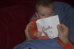 2009-01-23 - Brody 5 month birthday photos