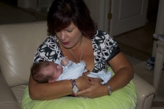 2009-09-12 - Grandma lets Scott and Laura have a night out